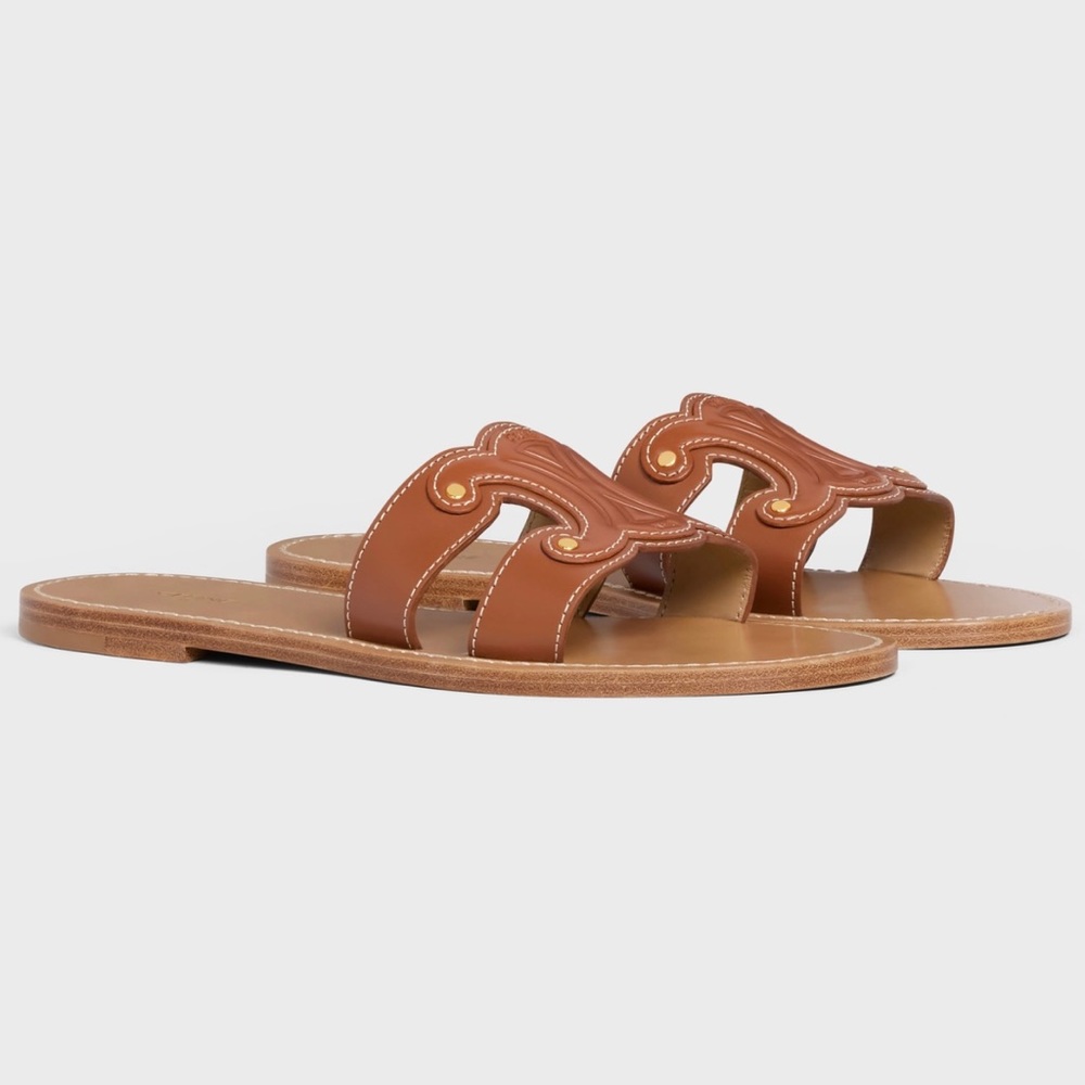 NWT Celine Triomphe Slide Sandal size 40